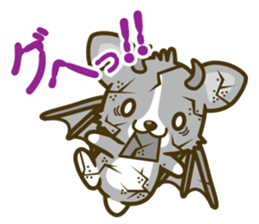 angel corgi & devil corgi sticker #2418129