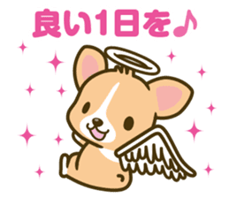 angel corgi & devil corgi sticker #2418135