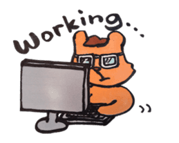 Office Lady KUMAKO's daily life sticker #2418261