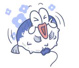 Cute Blowfish Life sticker #2418698