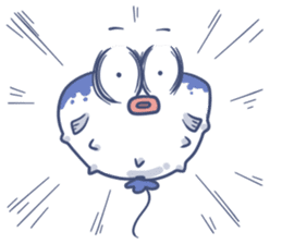 Cute Blowfish Life sticker #2418702
