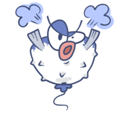 Cute Blowfish Life sticker #2418713