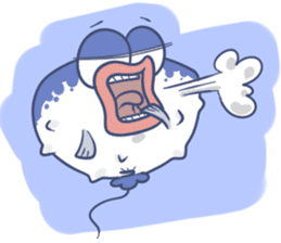 Cute Blowfish Life sticker #2418715