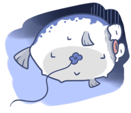 Cute Blowfish Life sticker #2418722