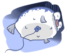Cute Blowfish Life sticker #2418722