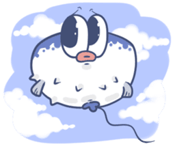 Cute Blowfish Life sticker #2418724