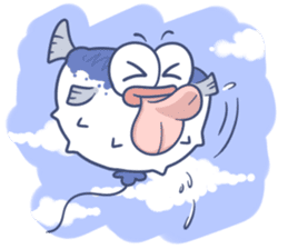 Cute Blowfish Life sticker #2418727