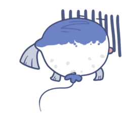 Cute Blowfish Life sticker #2418732