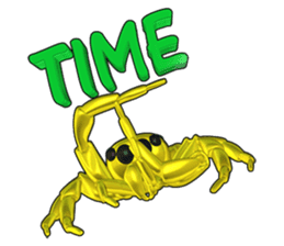 KUMONOSUKE of a golden spider sticker #2418943