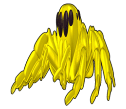 KUMONOSUKE of a golden spider sticker #2418954