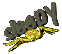 KUMONOSUKE of a golden spider sticker #2418955