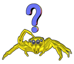 KUMONOSUKE of a golden spider sticker #2418958