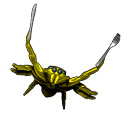 KUMONOSUKE of a golden spider sticker #2418967