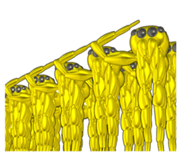 KUMONOSUKE of a golden spider sticker #2418972