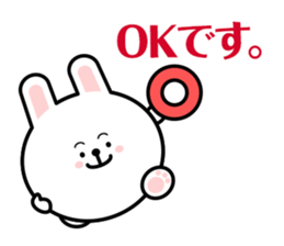 BBW rabbit sticker #2419022