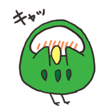green owl sticker #2420512
