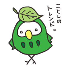 green owl sticker #2420513