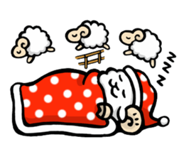 Light and Airy Sheep sticker #2420618