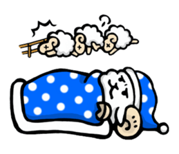 Light and Airy Sheep sticker #2420619