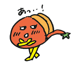 JAPANESE ORANGE Sticker (JAPANESE) sticker #2420680