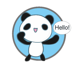 Panda and sometimes turtle.(English ver) sticker #2420736