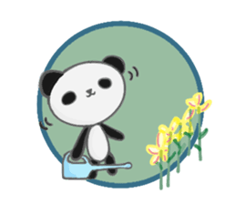 Panda and sometimes turtle.(English ver) sticker #2420739