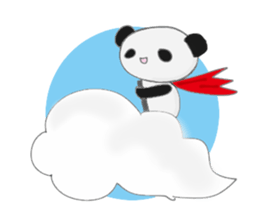 Panda and sometimes turtle.(English ver) sticker #2420748