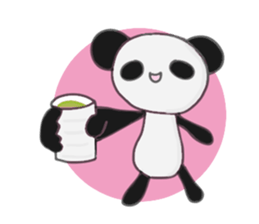Panda and sometimes turtle.(English ver) sticker #2420759