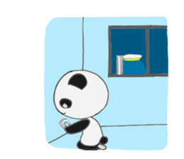 Panda and sometimes turtle.(English ver) sticker #2420762