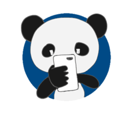 Panda and sometimes turtle.(English ver) sticker #2420763