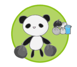 Panda and sometimes turtle.(English ver) sticker #2420765