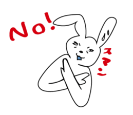 The character of Rabbit and Cat sticker #2420899