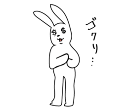 The character of Rabbit and Cat sticker #2420908