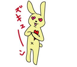 The character of Rabbit and Cat sticker #2420910