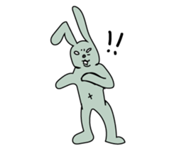 The character of Rabbit and Cat sticker #2420912