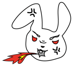 The character of Rabbit and Cat sticker #2420931