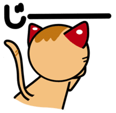 TAKOYAKI CAT (Japanese) sticker #2421198