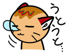 TAKOYAKI CAT (Japanese) sticker #2421202