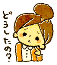 odangochan with suttoboke rabbit sticker #2421301