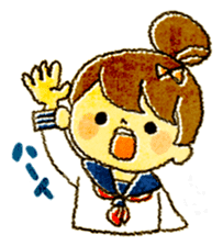 odangochan with suttoboke rabbit sticker #2421302