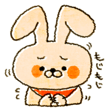 odangochan with suttoboke rabbit sticker #2421303