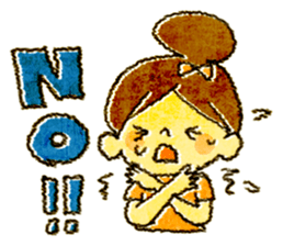 odangochan with suttoboke rabbit sticker #2421307