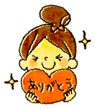 odangochan with suttoboke rabbit sticker #2421326
