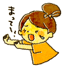 odangochan with suttoboke rabbit sticker #2421334