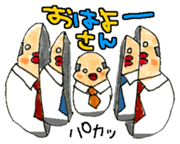 Middle-age Matryoshka sticker #2421736