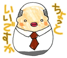 Middle-age Matryoshka sticker #2421741