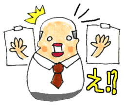 Middle-age Matryoshka sticker #2421746