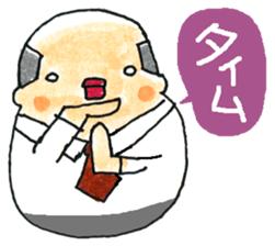 Middle-age Matryoshka sticker #2421769