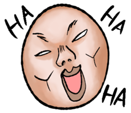 An interesting face sticker #2422584