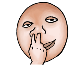 An interesting face sticker #2422585